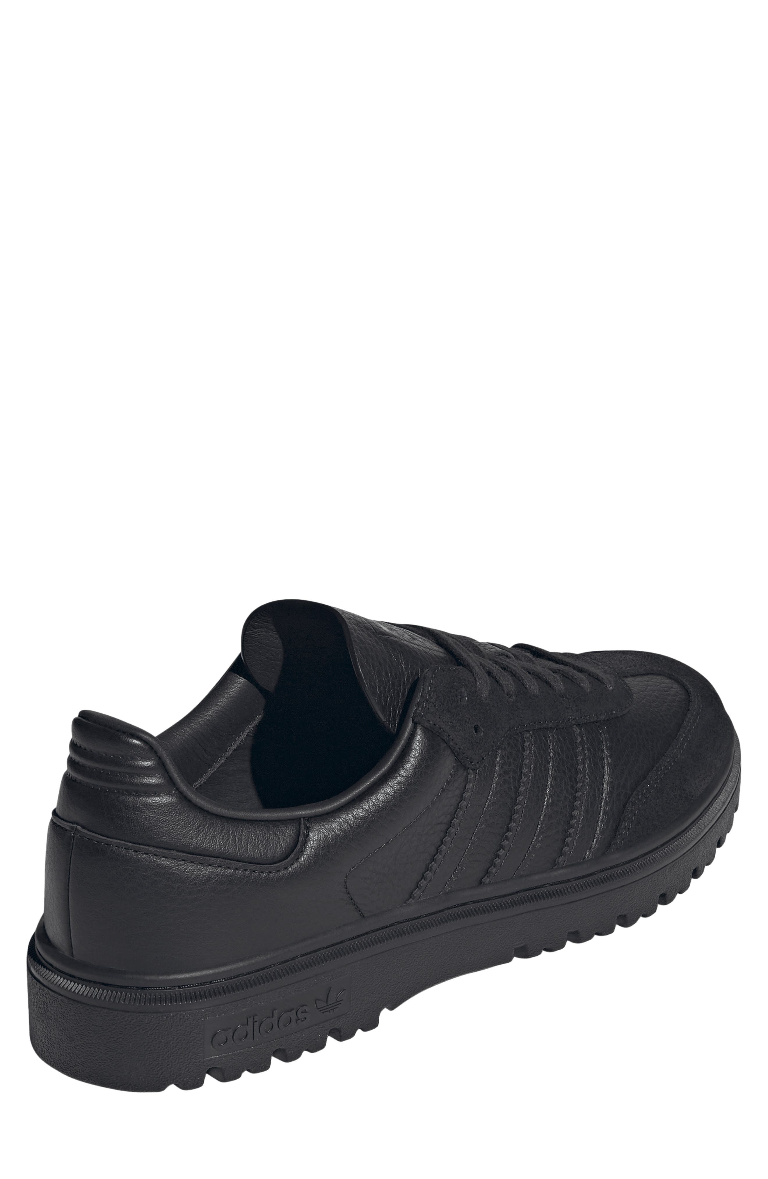 adidas Samba LX Freizeit Running Sneaker, Alternate, color, Black/ Core Black/ Core Black