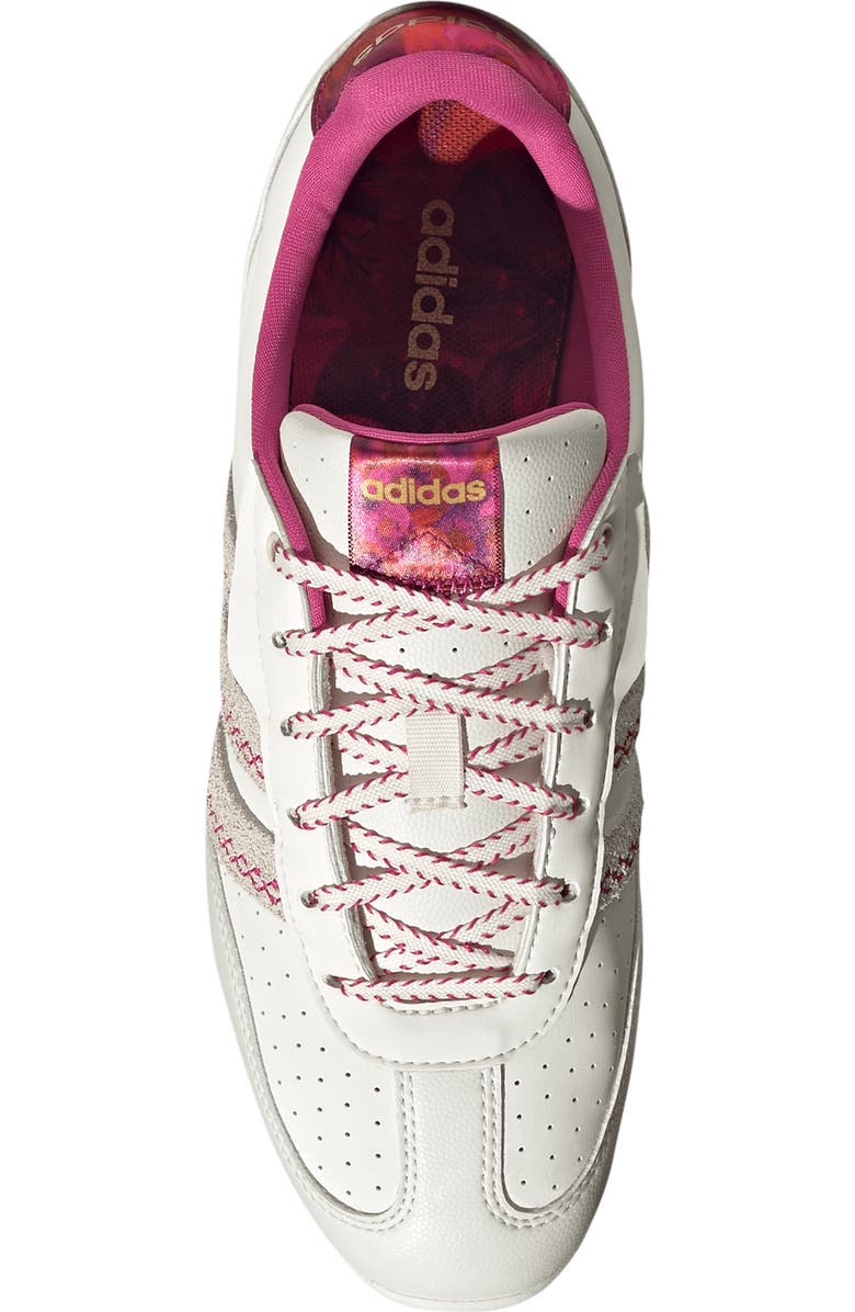 adidas Barreda Sneaker, Alternate, color, White/ White/ Bahia Magenta