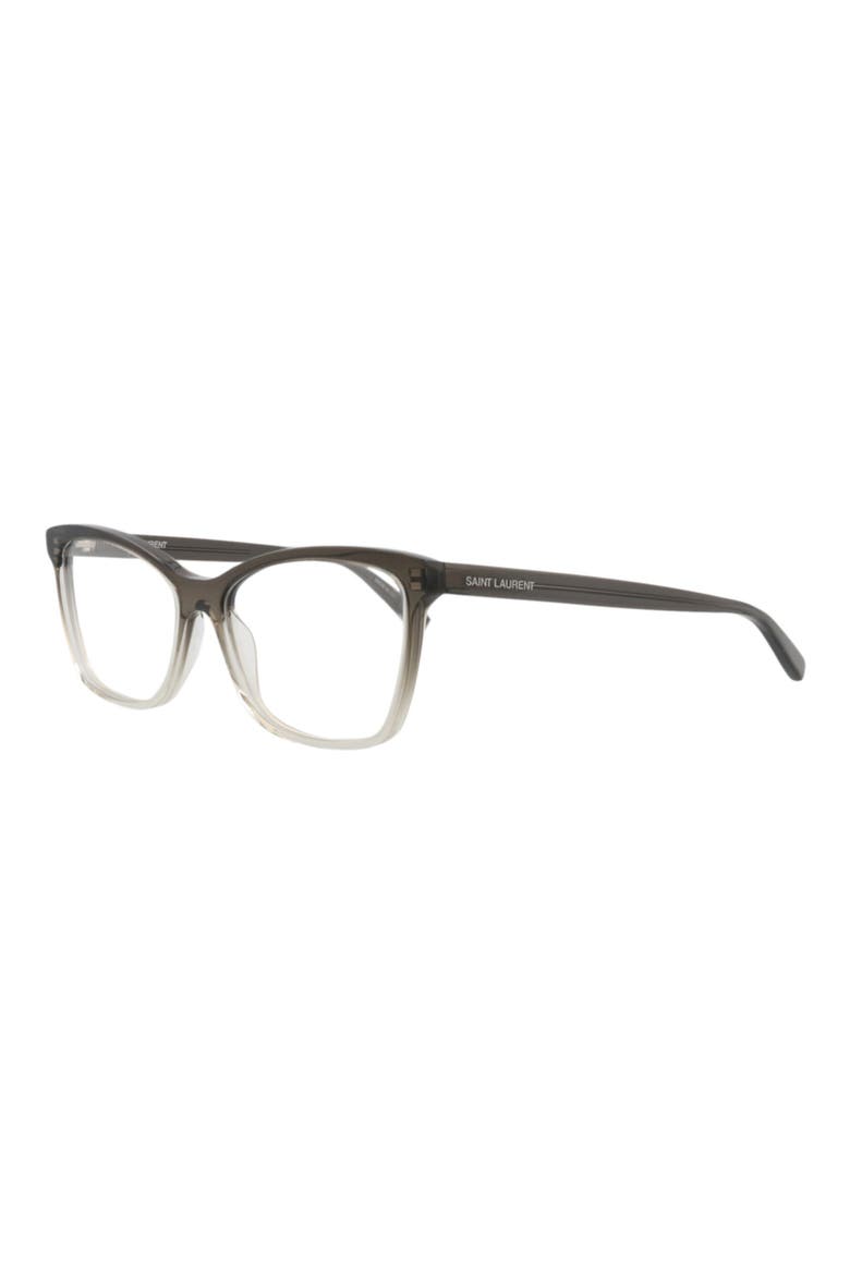 SL503 56mm Cat Eye Optical Glasses, Alternate, color, GREY GREY TRANSPARENT