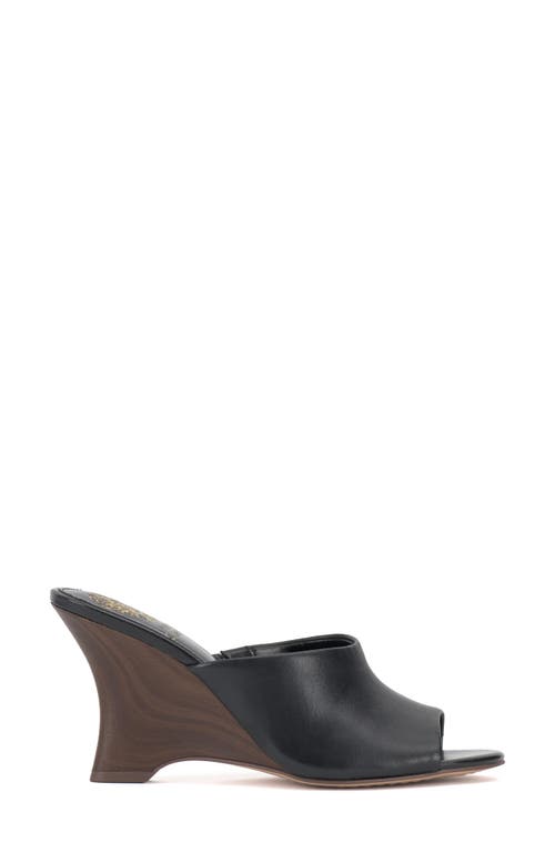 Vince Camuto Vilty Wedge Slide Sandal In Black