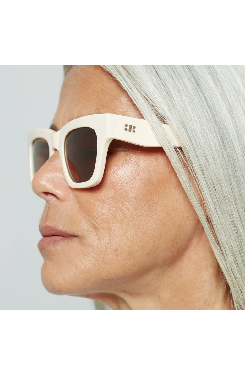 French Kiwis Eyewear Rosalie Sunglasses, Alternate, color, Black