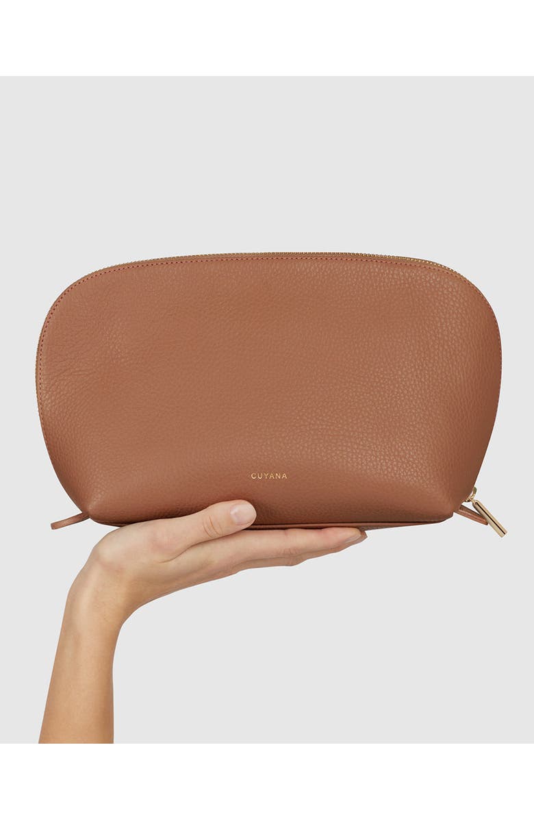 Cuyana Travel Case Set, Alternate, color, Caramel