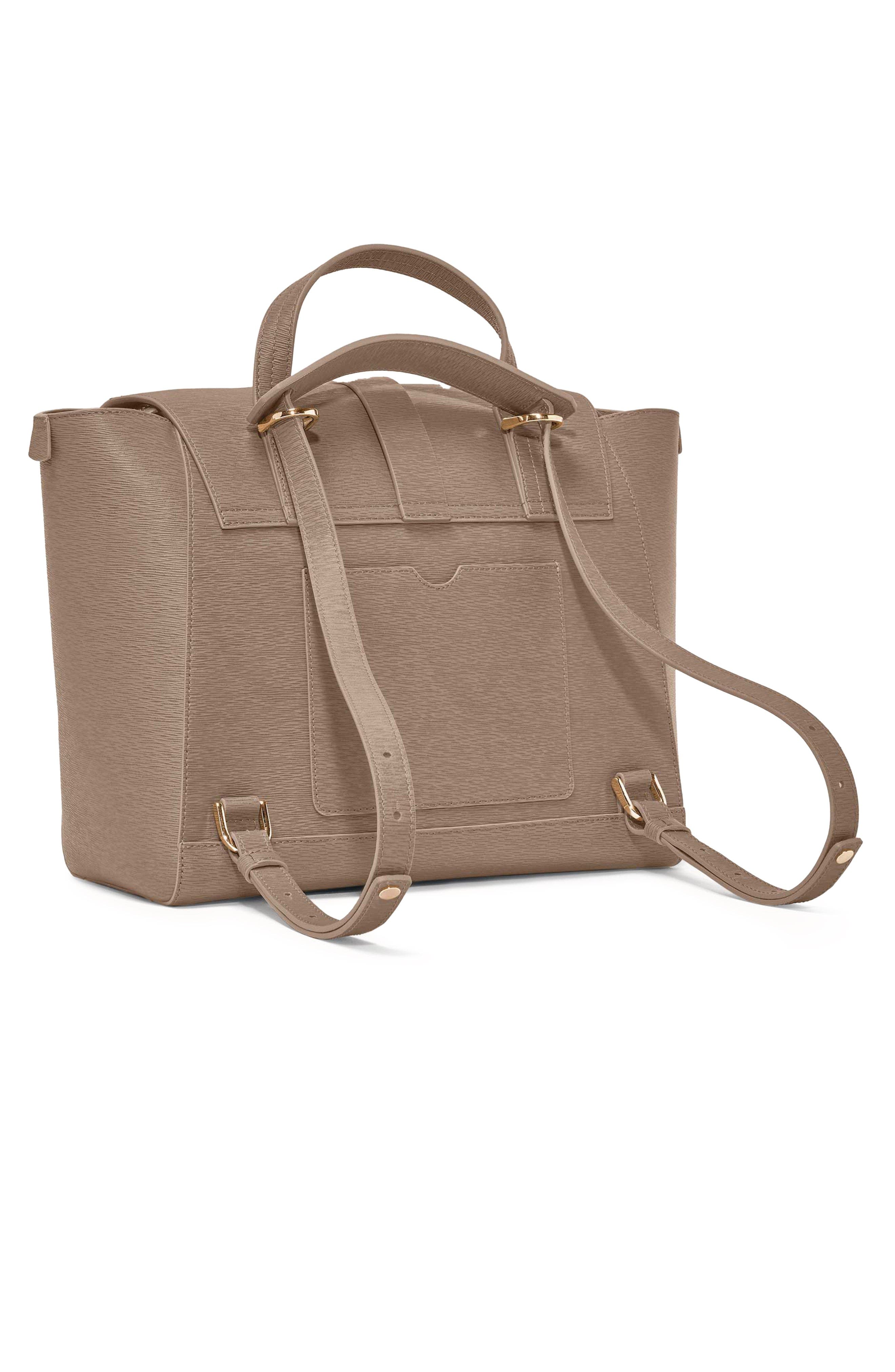 SENREVE Maestra Bag Mimosa Leather 4-Way Convertible Handbag, Alternate, color, 