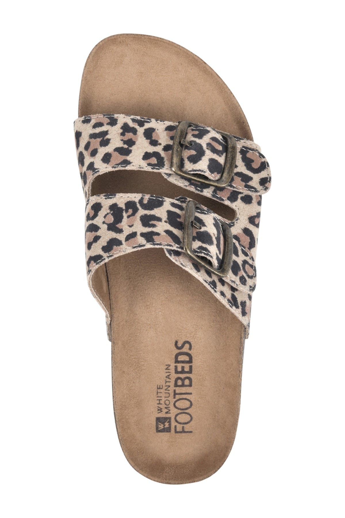 White Mountain Footwear Helga Leather Sandal, Alternate, color, 