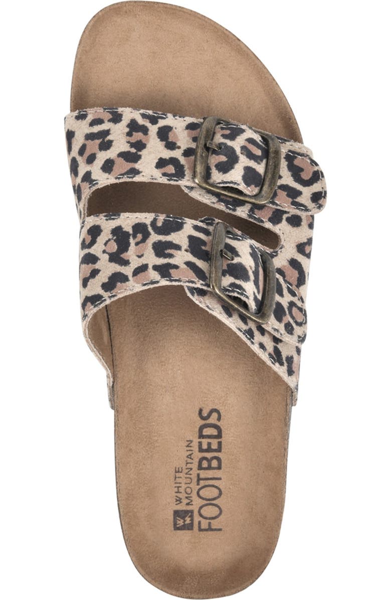 White Mountain Footwear Helga Leather Sandal, Alternate, color,