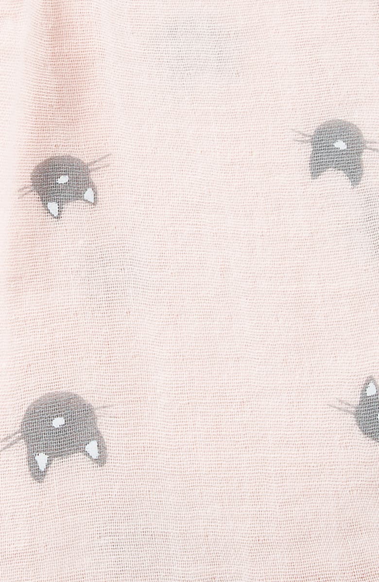 Peek Aren't You Curious Peek Essentials Cat Print Drop Waist Dress, Alternate, color, 