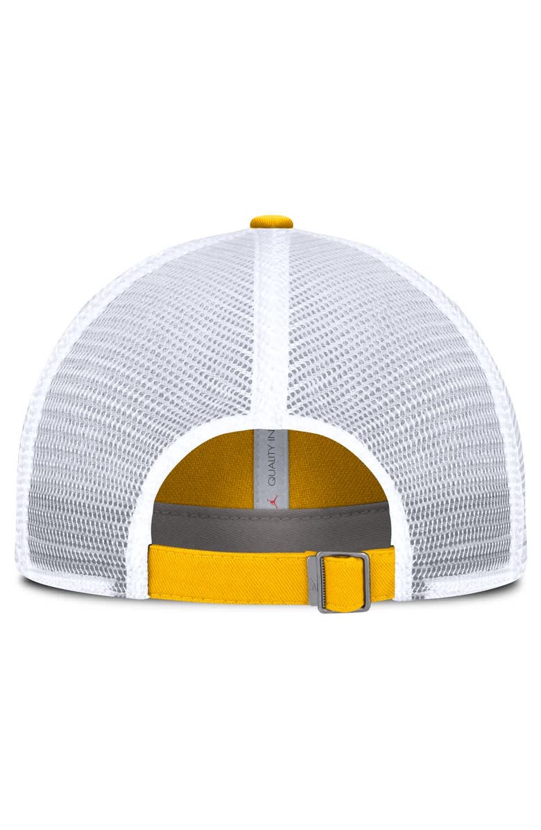 Jordan Brand Men's Jordan Brand Maize/White Michigan Wolverines Club Trucker Adjustable Hat, Alternate, color, Maize