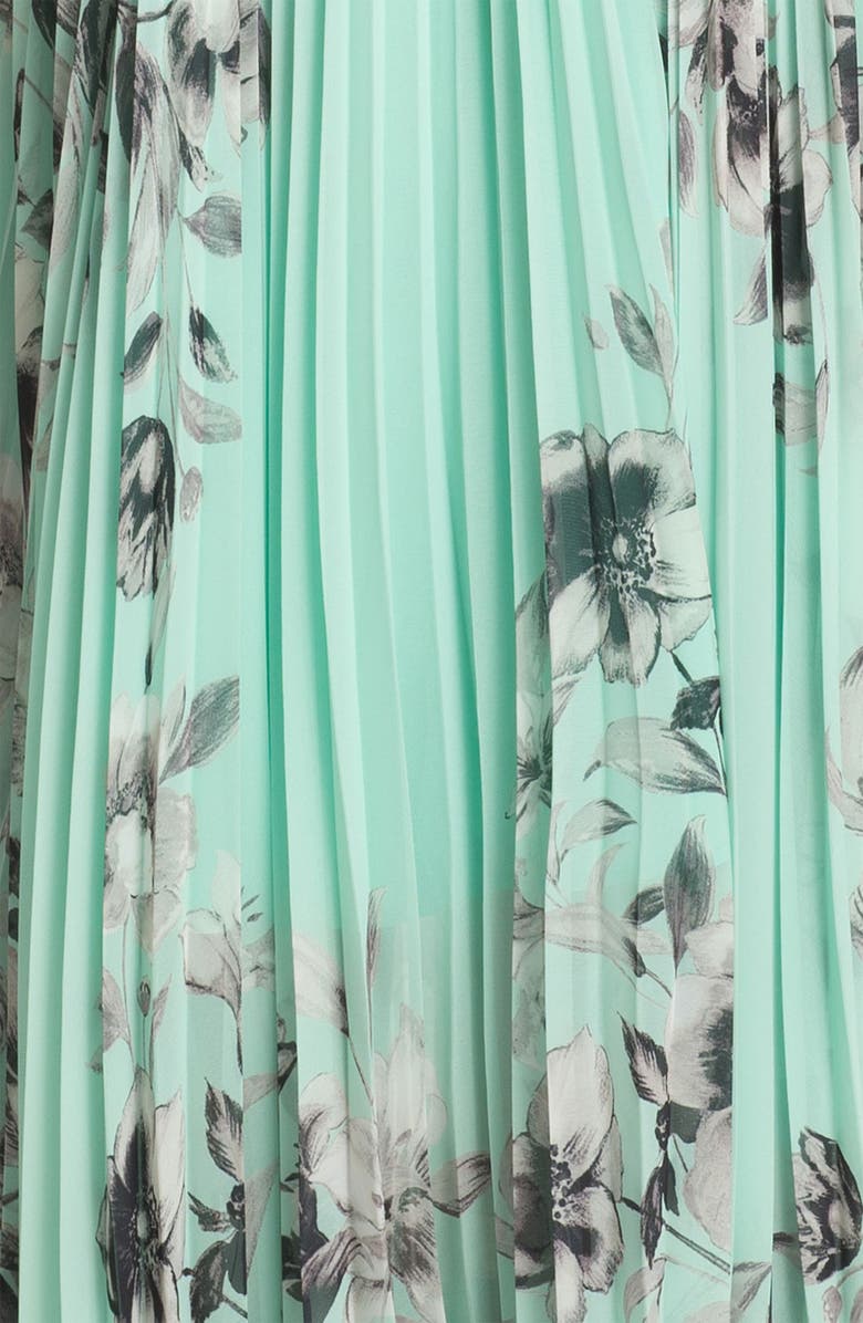 Eliza J Print Chiffon Maxi Dress, Alternate, color, 