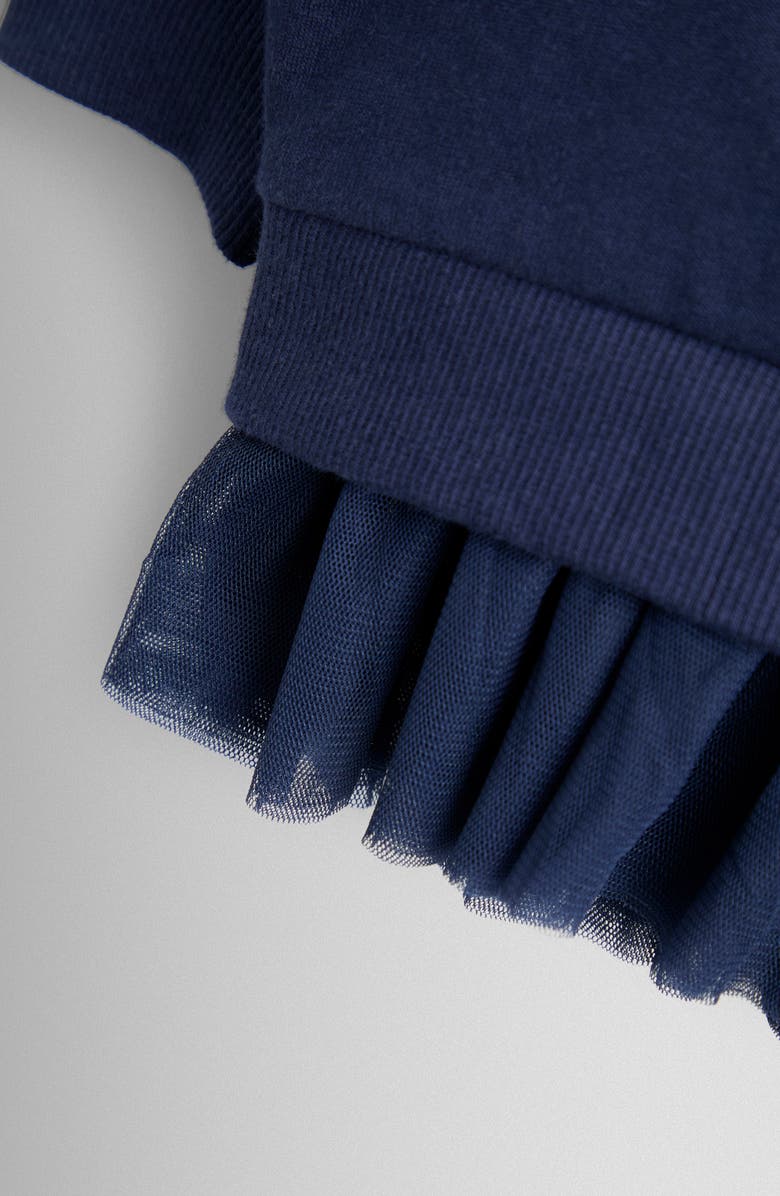 JOJO MAMAN BEBE Kids' Unicorn Sequin Sweatshirt, Alternate, color, Navy