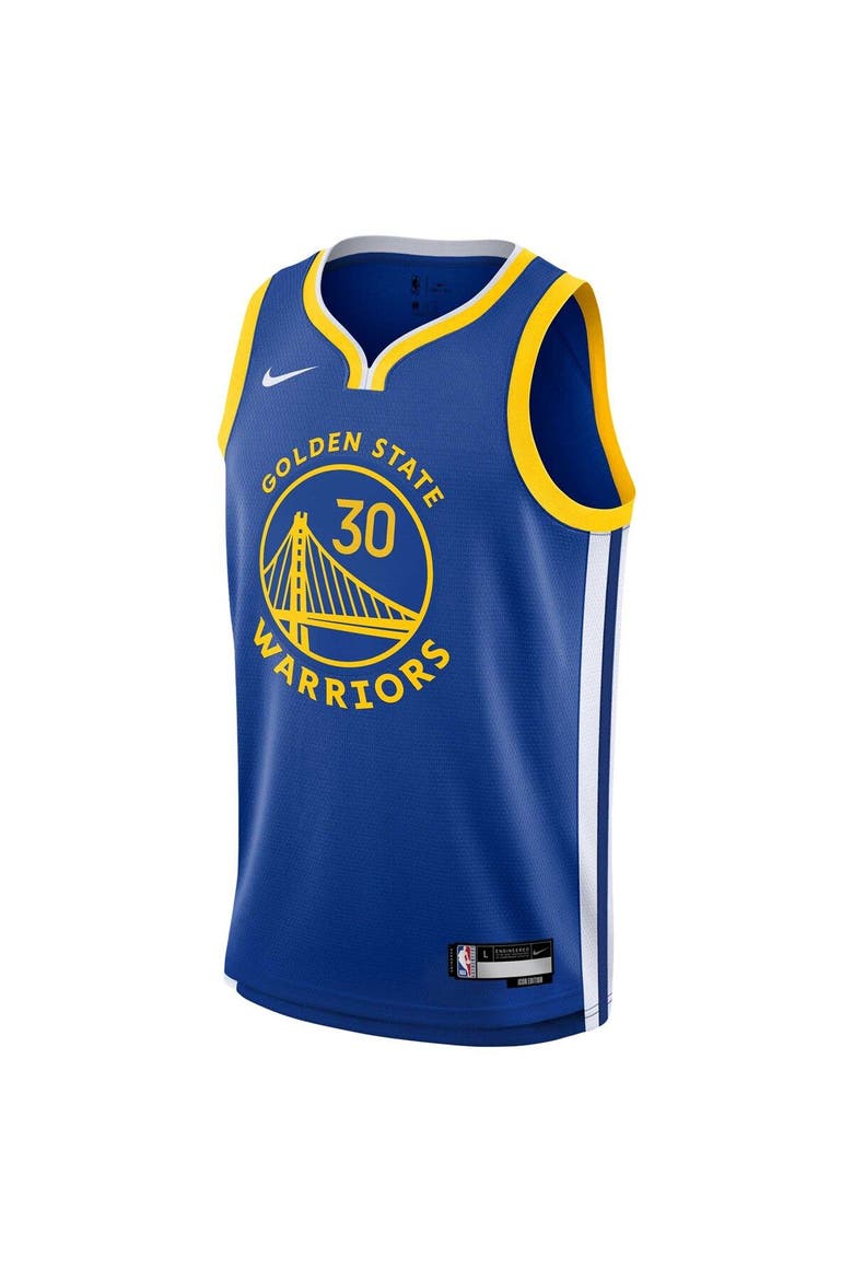 Youth Nike Stephen Curry Royal Golden State Warriors Swingman Jersey - Icon Edition, Alternate, color, Royal
