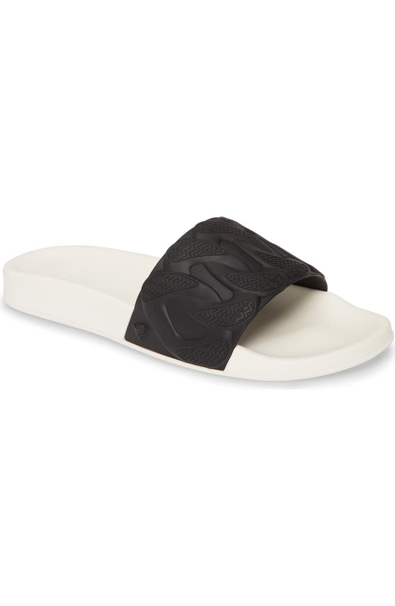 Versace Chain Slide Sandal, Main, color,