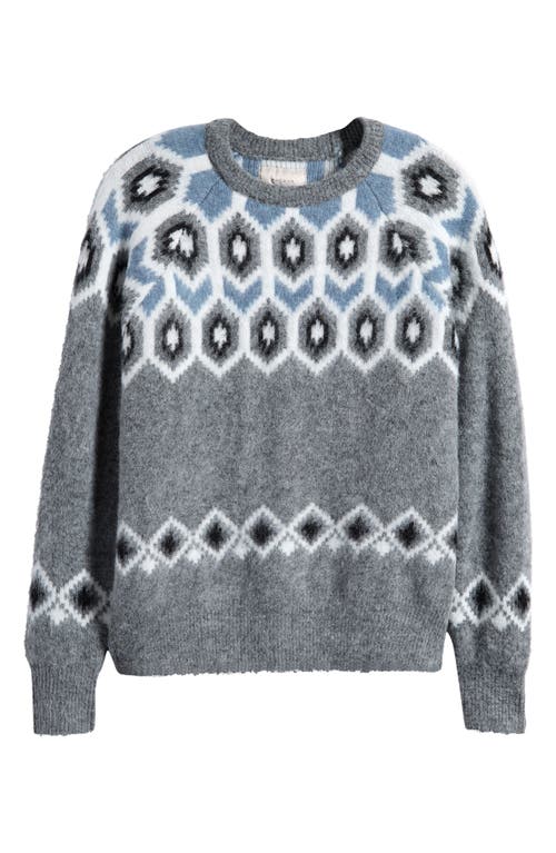 Pacsun Fair Isle Crewneck Sweater