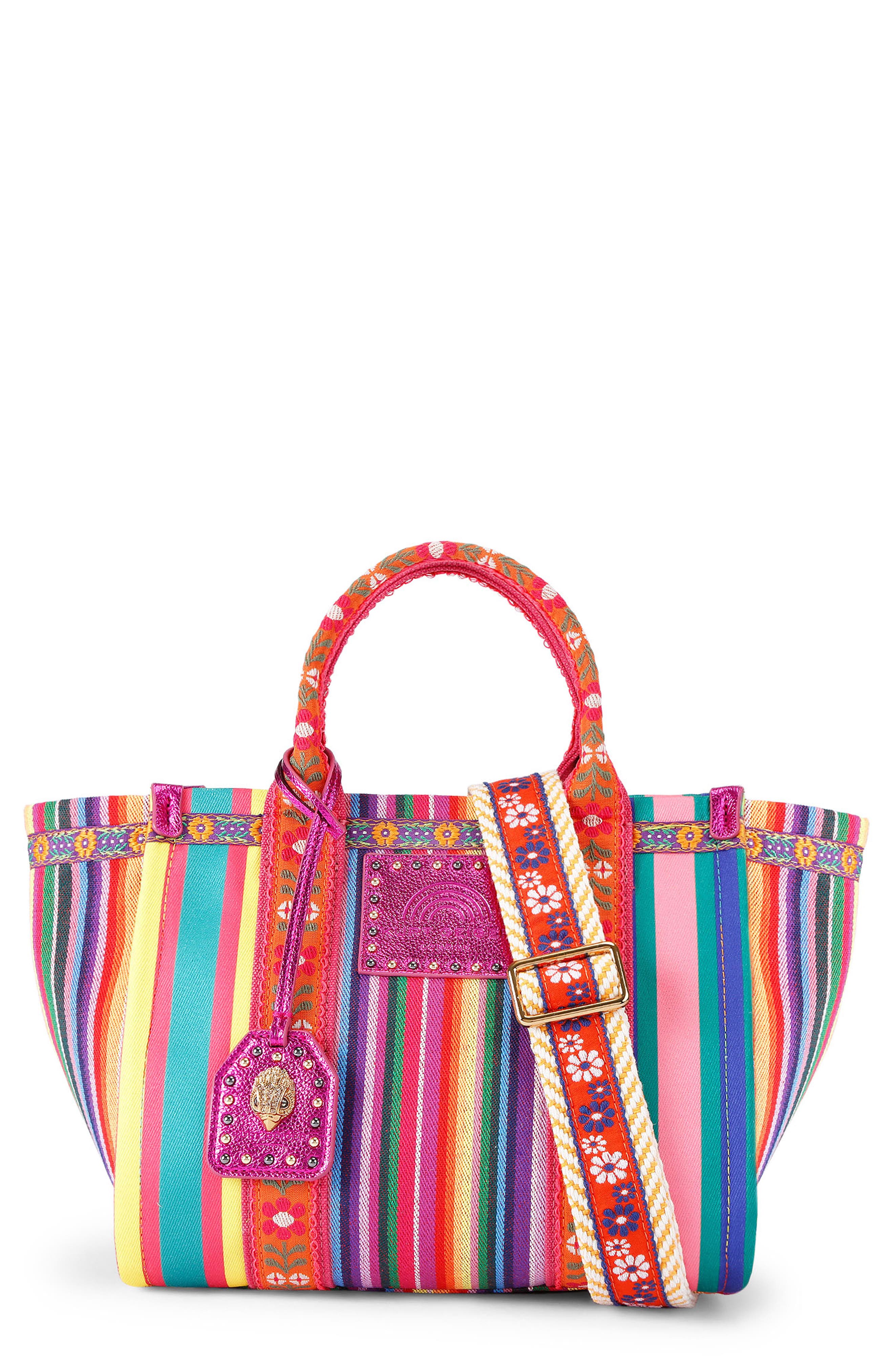 Kurt Geiger London Small Southbank Shopper Bag, Main, color, Open Pink