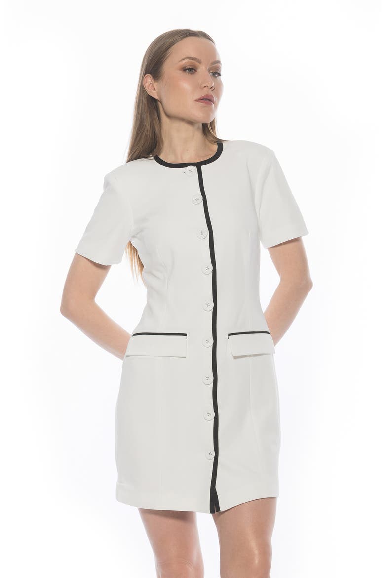 Elan Sheath Dress, Alternate, color, IVORY
