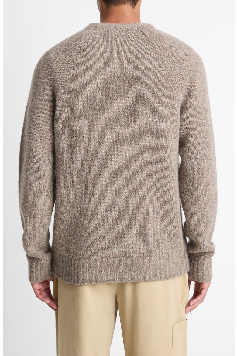 Donegal Raglan Sweater, Alternate, color, HEATHER MOUSE