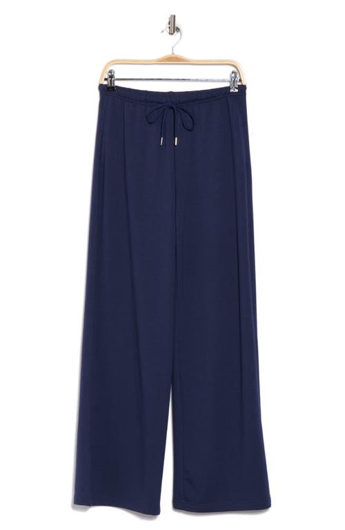 Abound Loved Fleece Wide Leg Sweatpants In Blue