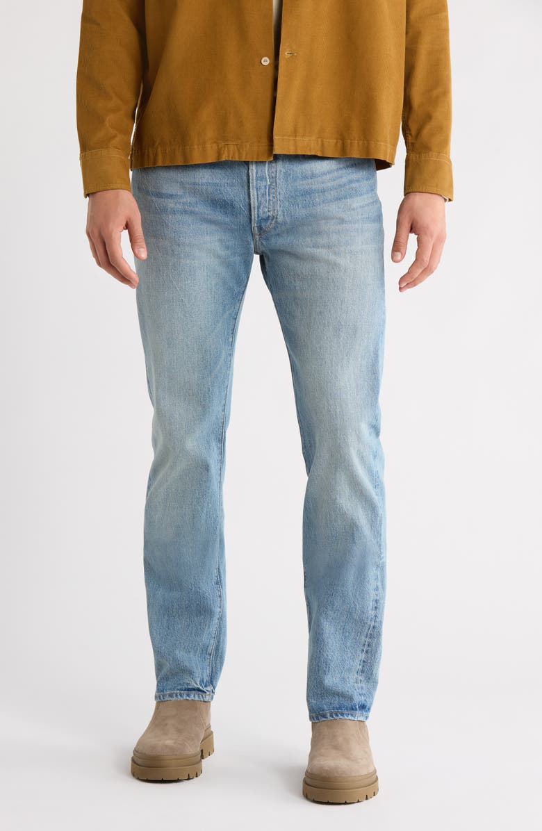 BUCK MASON Japanese Loomstate Selvedge Cowboy Cut Jeans, Main, color,