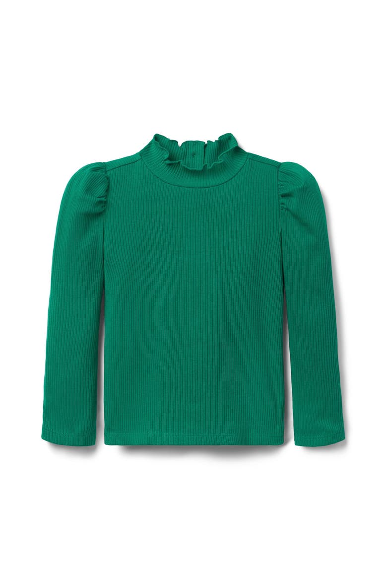 Ribbed Turtleneck(Toddler, Little Kid, Big Kid), Main, color, Green