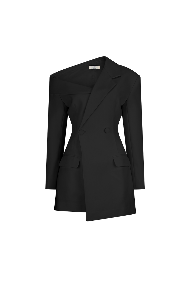 Giselle Dress, Alternate, color, Black