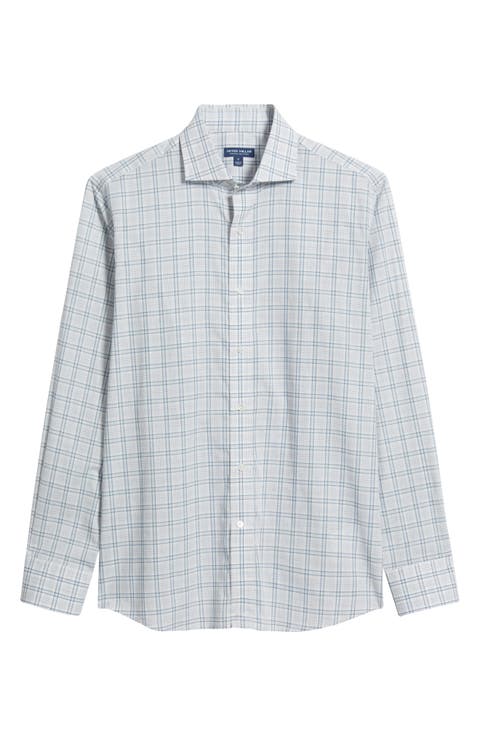 Crown Crafted Pietro Cotton Poplin Button-Up Shirt