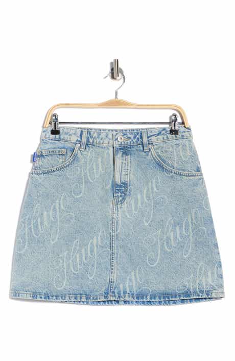 BOSS Gami Denim Skirt