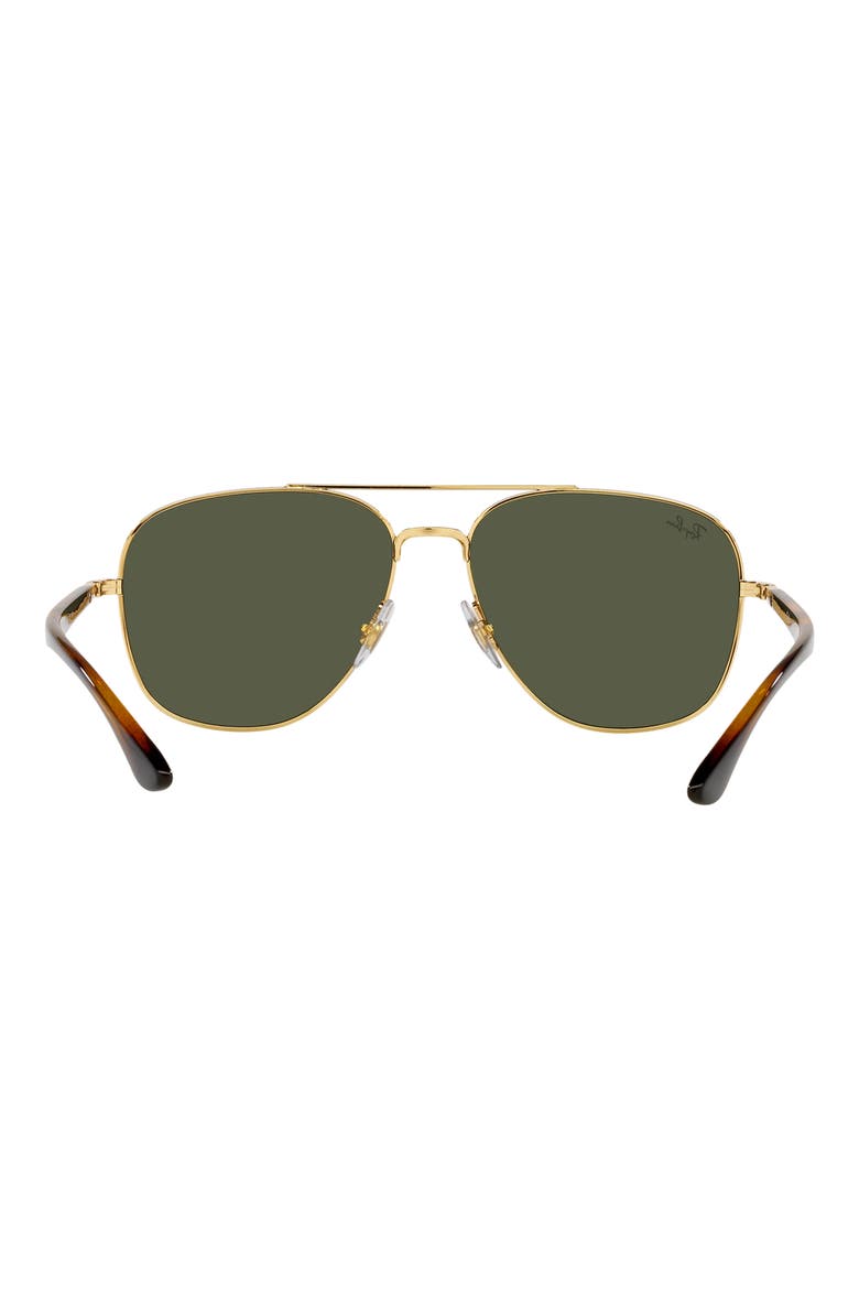 59mm Square Sunglasses, Alternate, color, GOLD FLASH