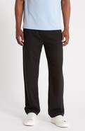 DENIM AND FLOWER Straight Leg Drawstring Pants