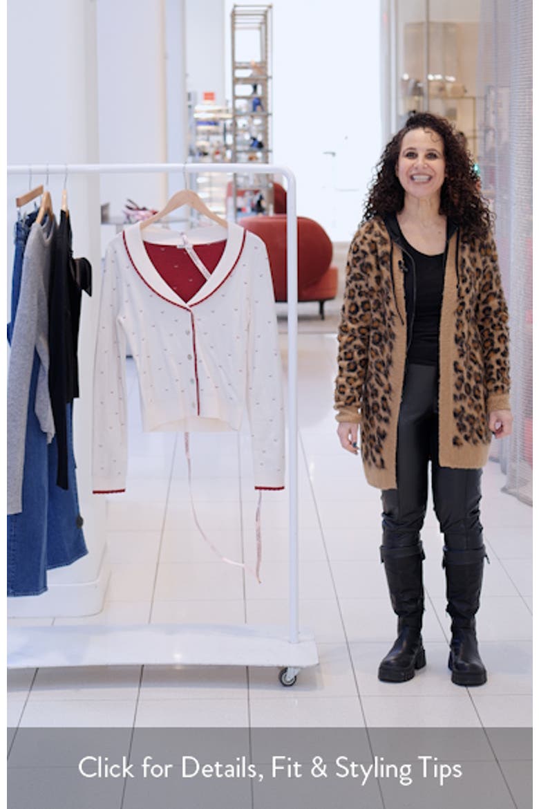 Marla Jacquard Cardigan video