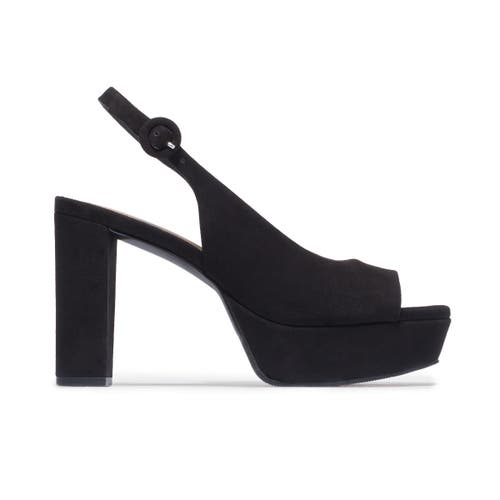 Bernardo Footwear Vega Platform Heel Sandal In Black