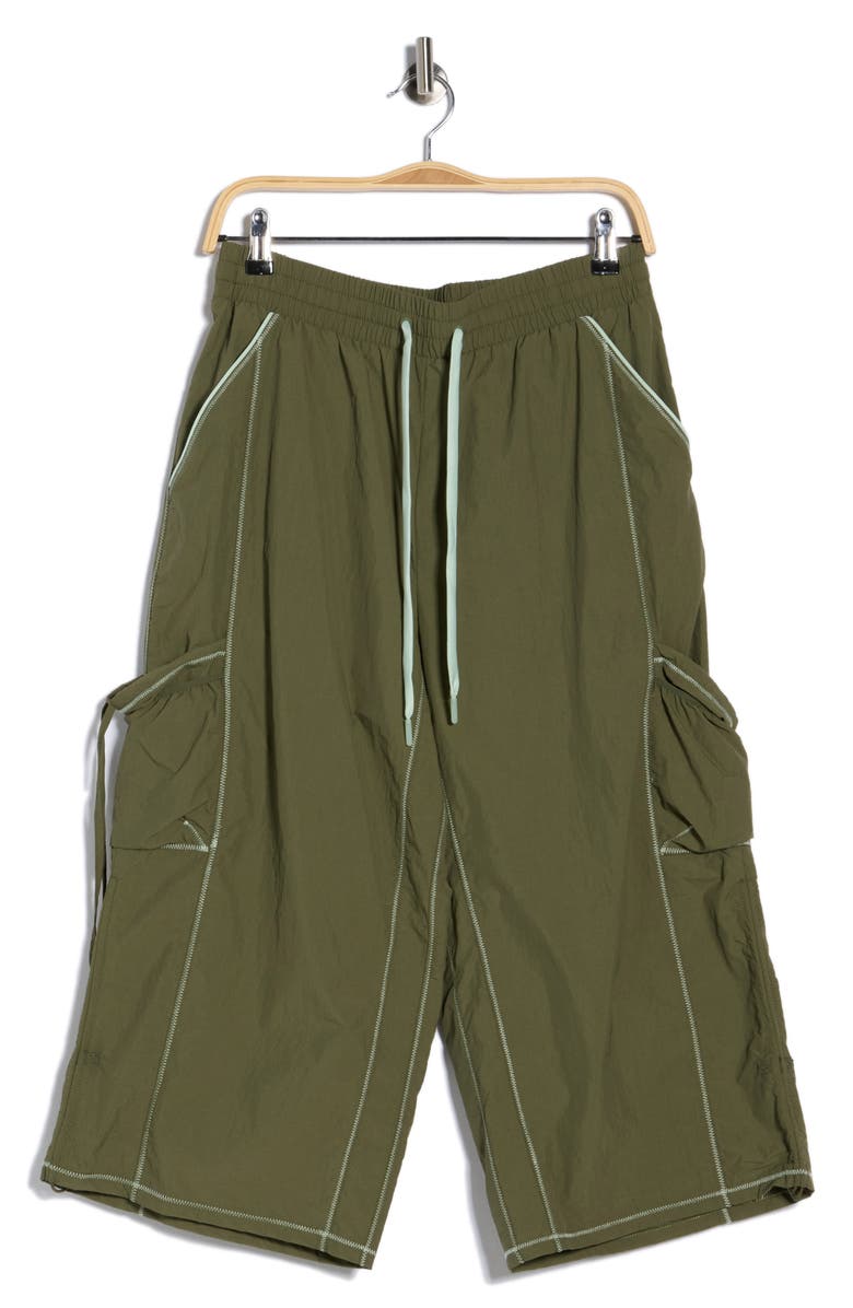 FP Movement by Free People FP Movement Grassroots Crop Cargo Pants, Main, color, Olive