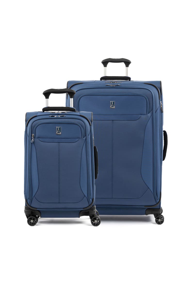 Tourlite Softside Expandable 2 Piece (21"/29") Spinner Luggage Set, Main, color, Blue