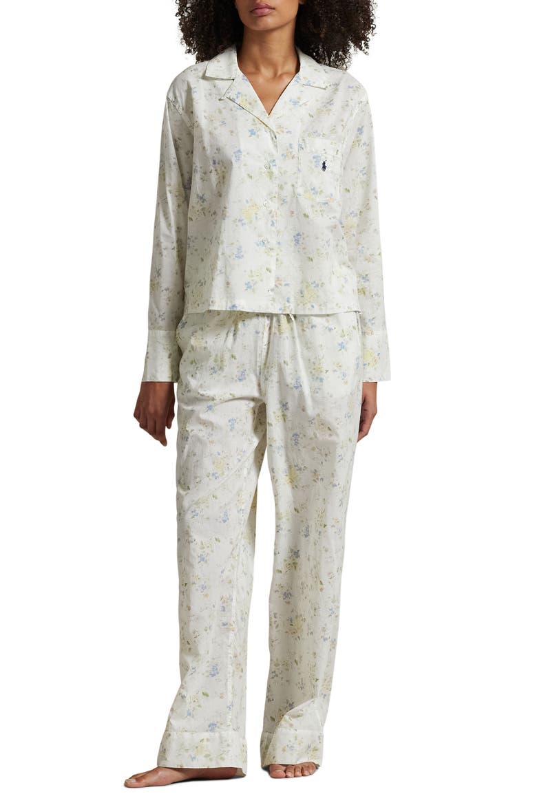 Cotton Pajamas, Main, color, BOTANICAL FLORAL