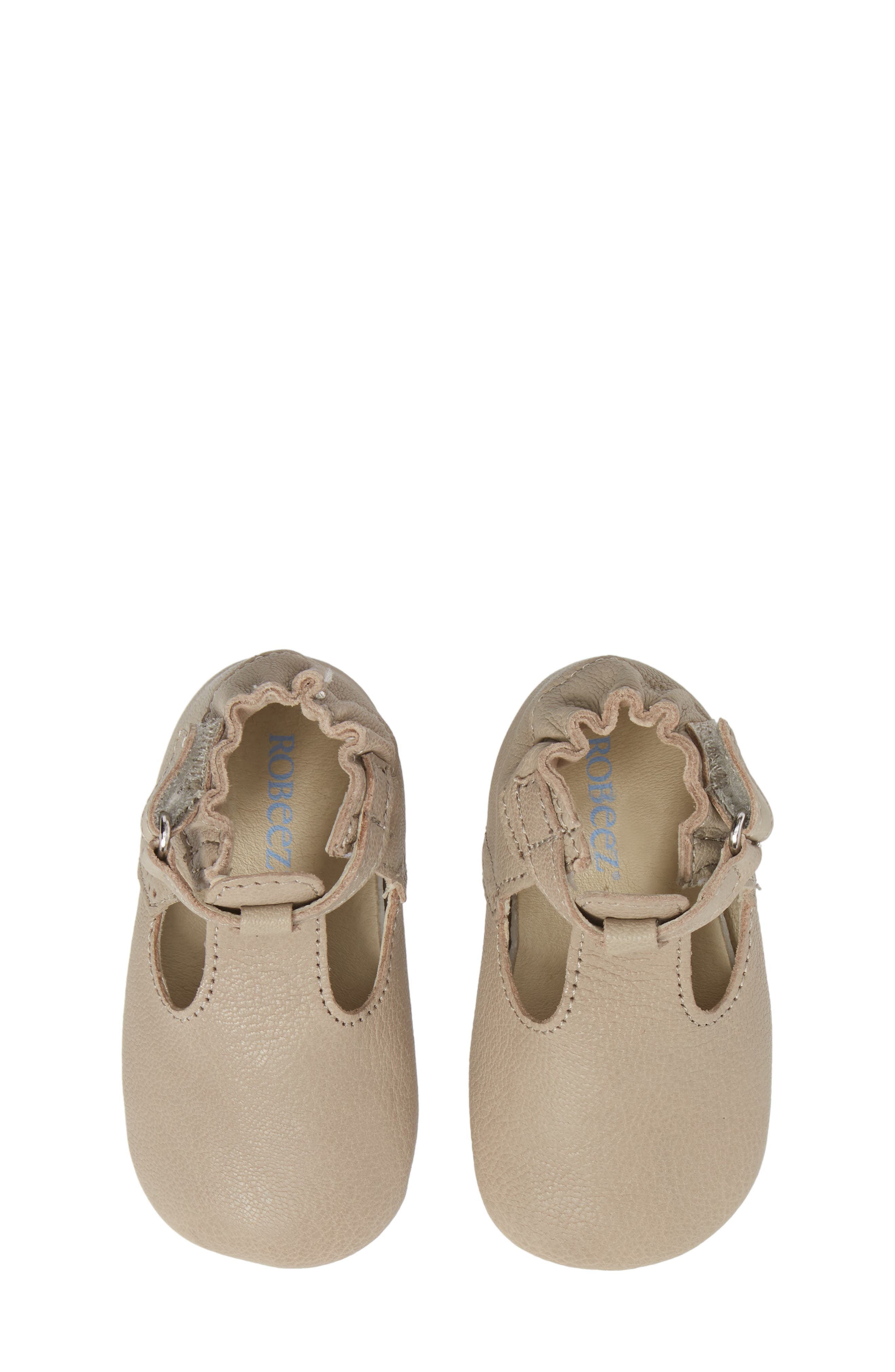 Robeez<sup>®</sup> Penny T-Strap Mary Jane Crib Shoe, Alternate, color, 