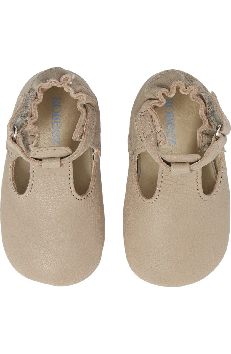 Robeez<sup>®</sup> Penny T-Strap Mary Jane Crib Shoe, Alternate, color,