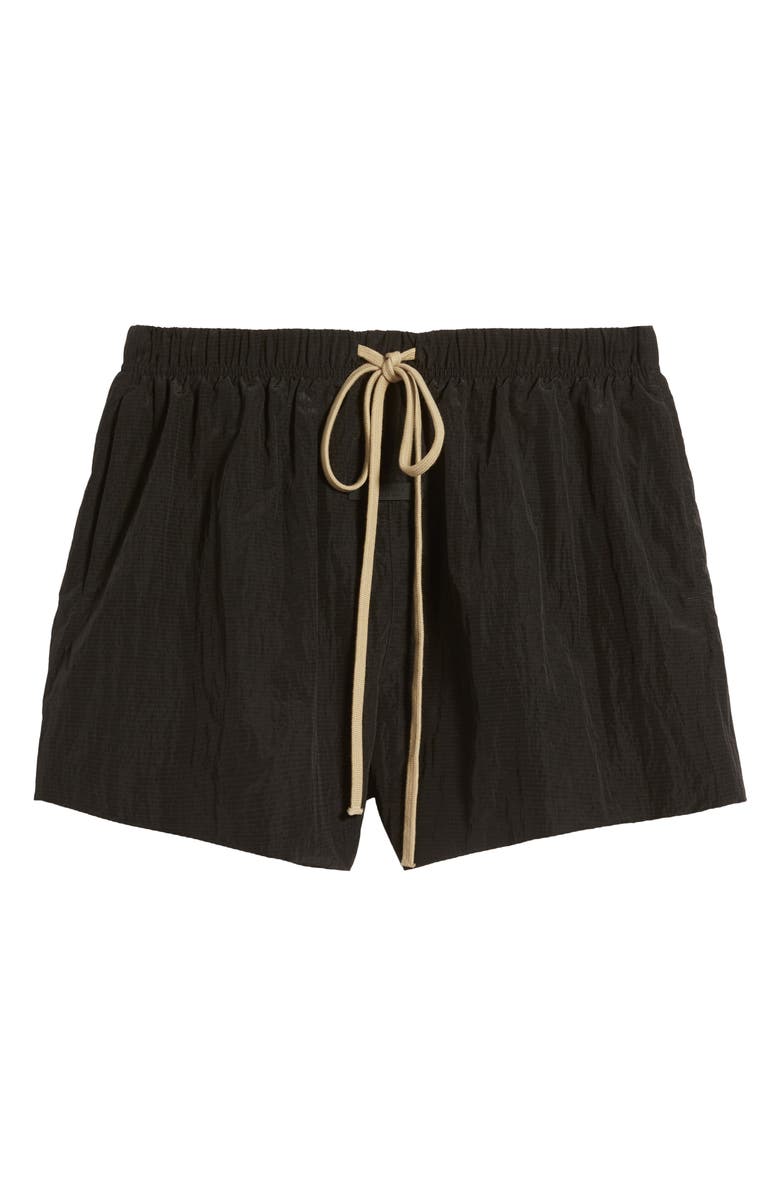 Fear of God Essentials Gender Inclusive Nylon Ripstop Running Shorts, Alternate, color,