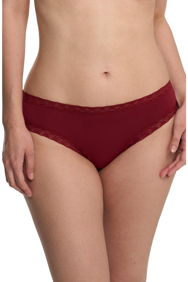 Bliss Cotton Girl Brief, Main, color, DK RASPBERRY