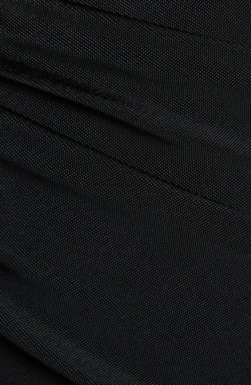 Tom Ford Sequin Twisted One-shoulder Jersey Slit Gown In Black