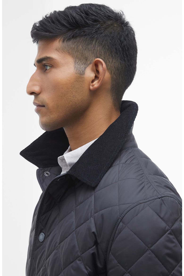 Lindfield Quilted Jacket, Alternate, color, BLACK CARBON