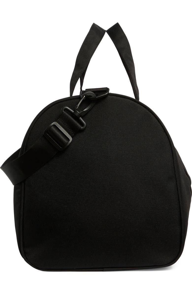 Herschel Supply Co. Novel Recycled Polyester Duffle Bag, Alternate, color, Black