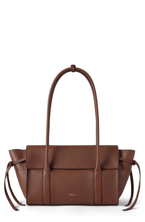 Small Soft Bayswater Leather Satchel