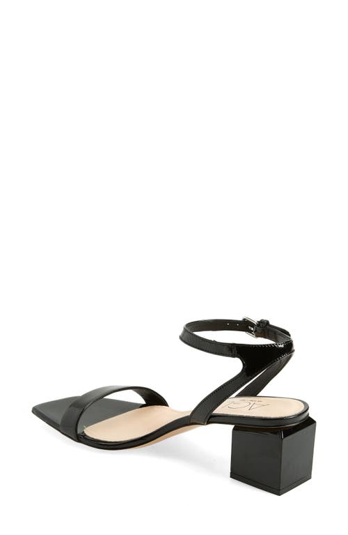 Agl Attilio Giusti Leombruni Women's Angie Ankle Strap Heeled Sandals In Nero-nero