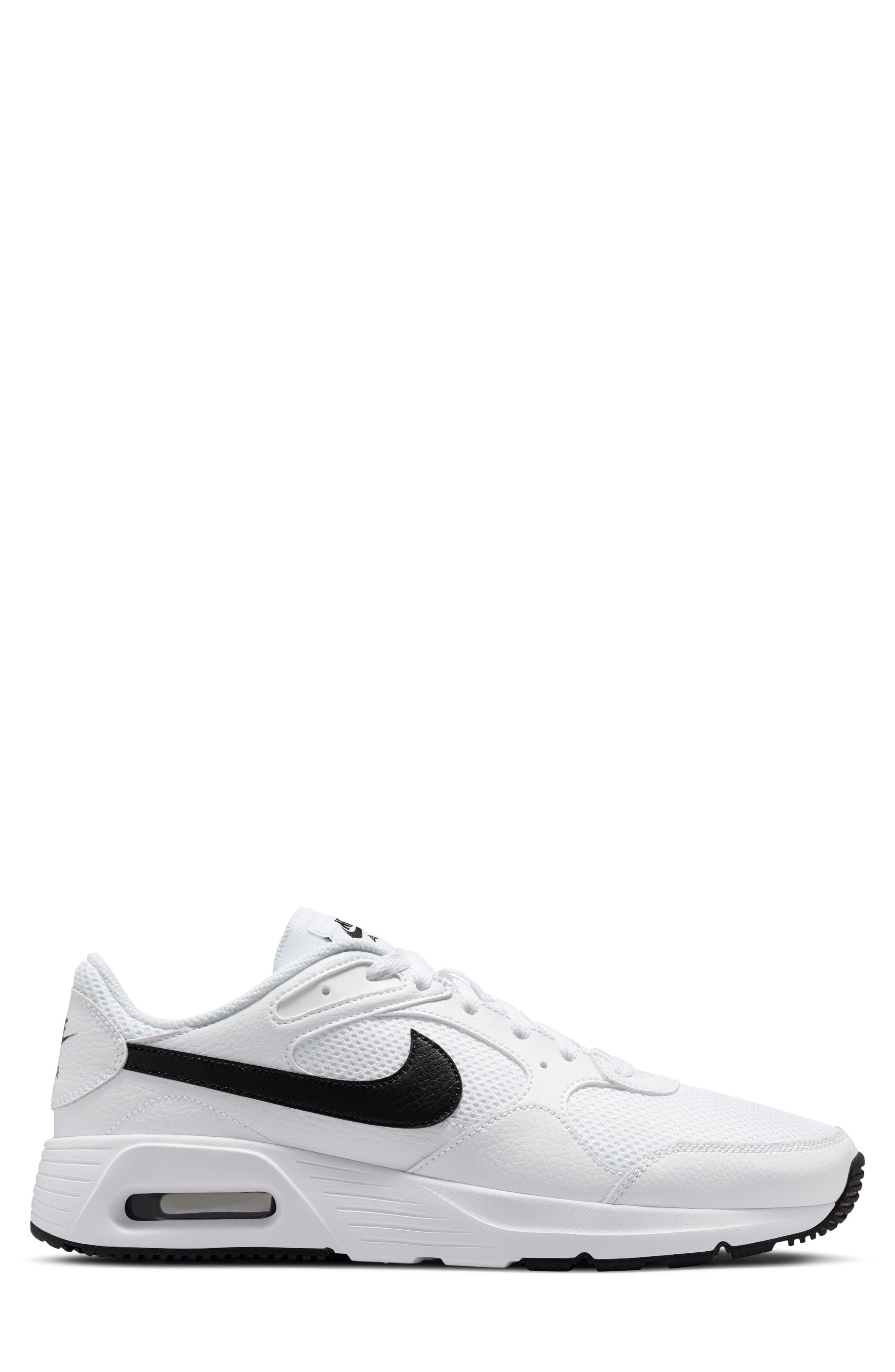 Air Max SC Sneaker, Alternate, color, WHITE/ BLACK/ WHITE