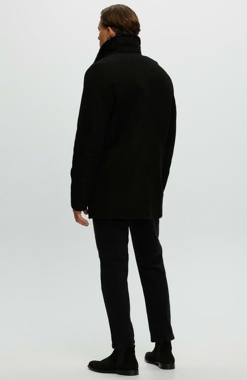 Gorski Shearling Lamb Jacket In Black