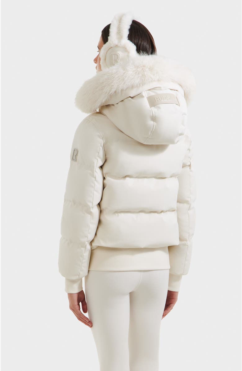 Rudsak Cieyna Down Bomber, Alternate, color, Vanilla