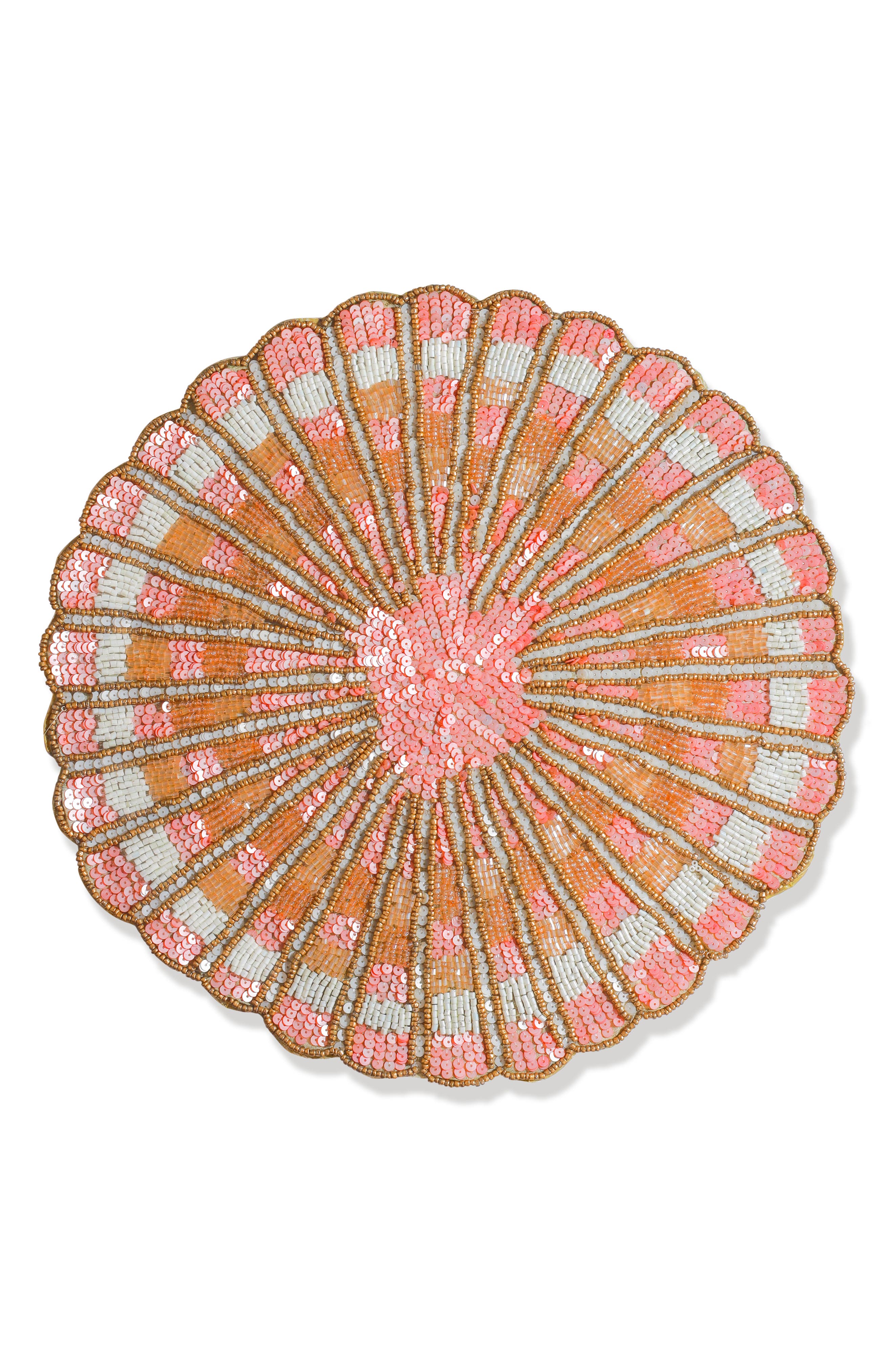 Tiramisu The Garden Party Beaded Charger