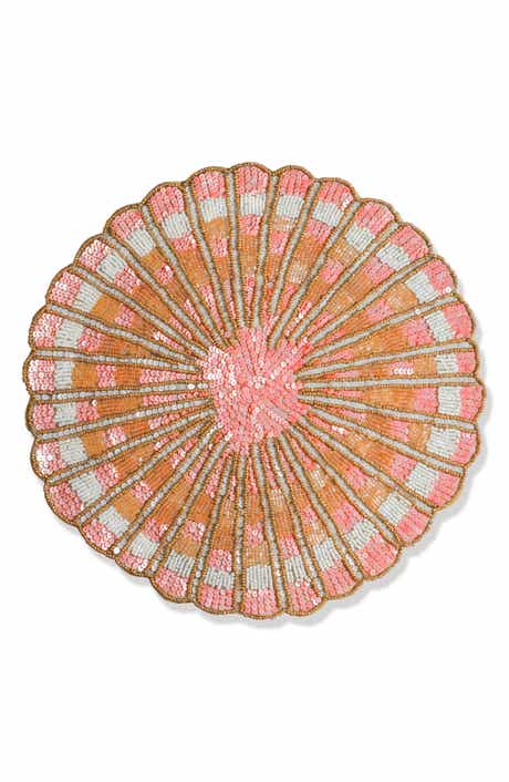 Tiramisu The Garden Party Beaded Charger