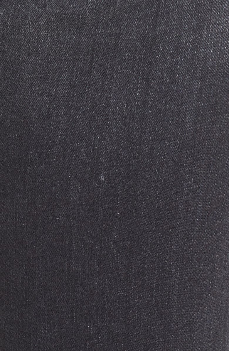 MOTHER The Looker Undone Hem Ankle Jeans, Alternate, color, 