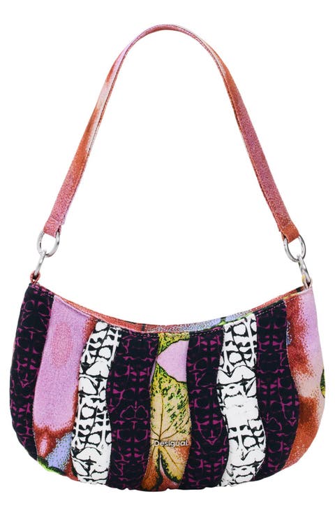 Cotton Canvas Shoulder Bag