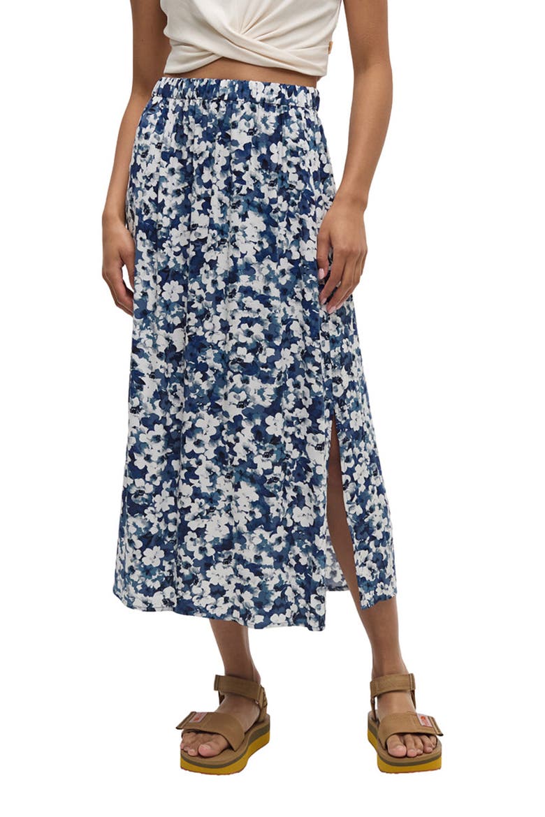 Yaletown Skirt, Alternate, color, Nightfall/Watercolour Floral