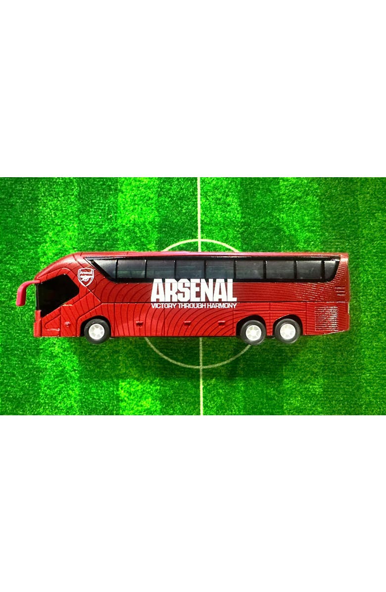 Banbo Toys Soccer Tour Bus 2026 Arsenal F.C. Team, Alternate, color, Red